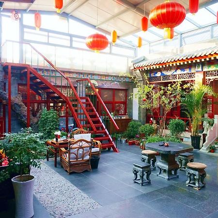Templeside Deluxe Hutong Hotel Beijing Exterior foto