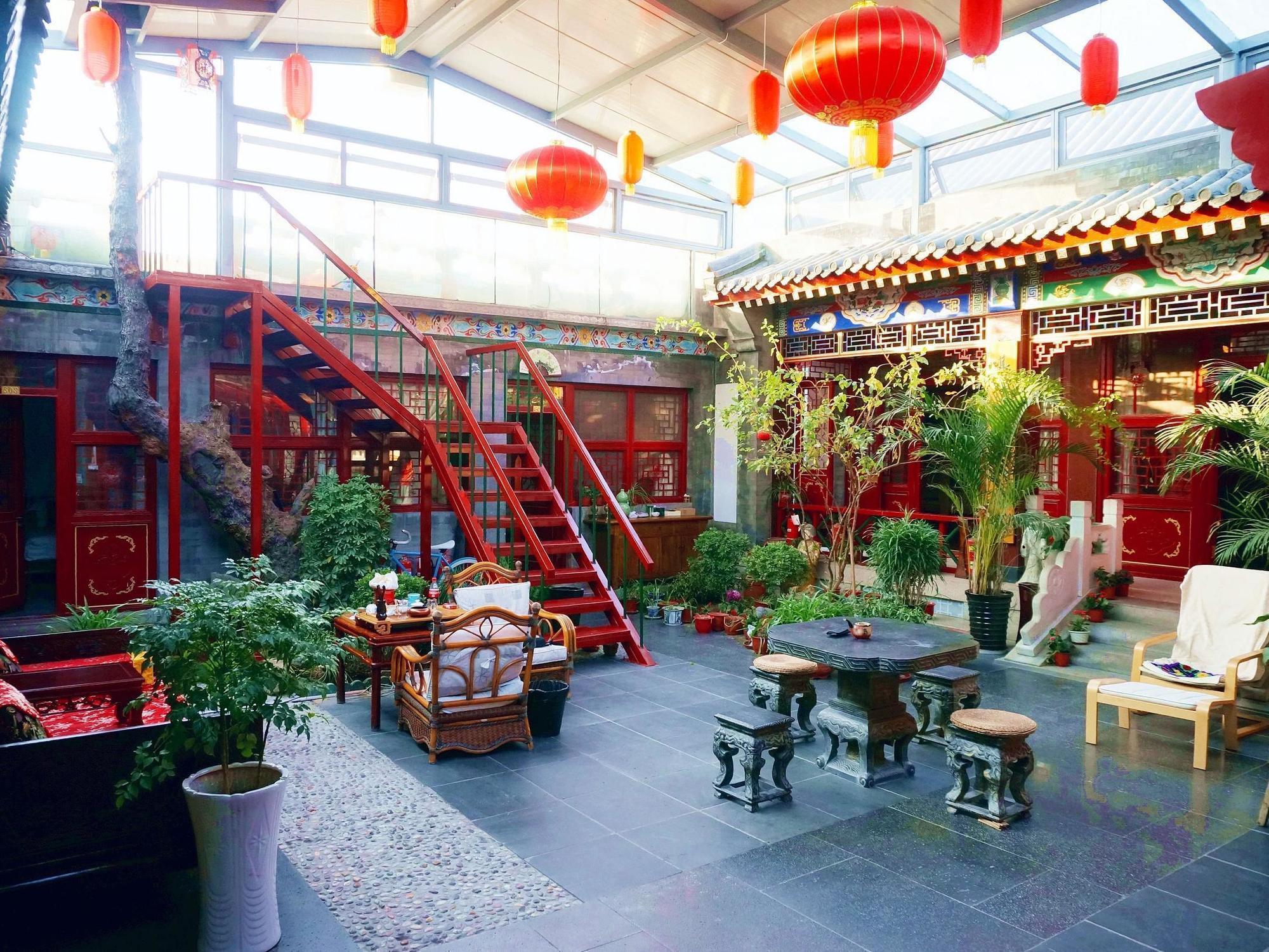Templeside Deluxe Hutong Hotel Beijing Exterior foto