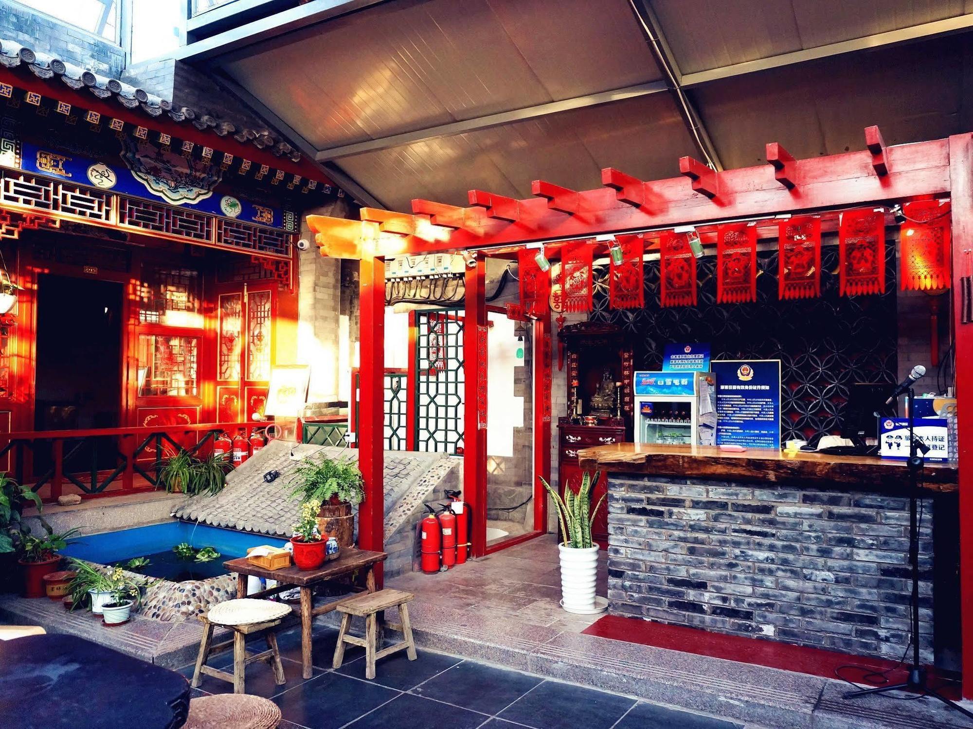 Templeside Deluxe Hutong Hotel Beijing Exterior foto