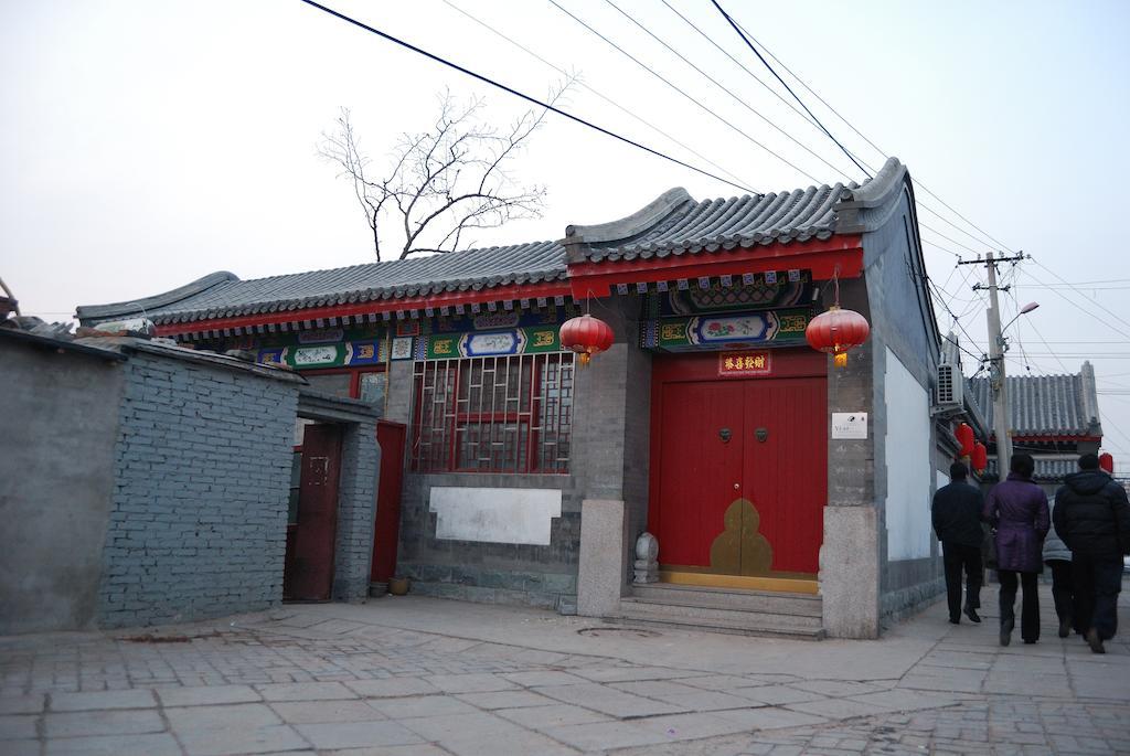 Templeside Deluxe Hutong Hotel Beijing Exterior foto